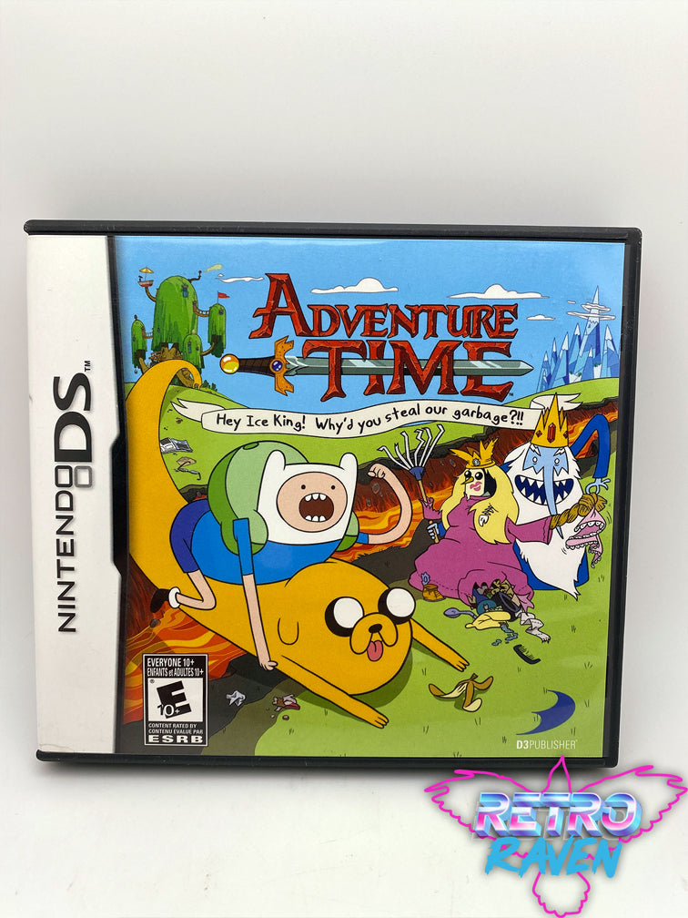 Adventure Time: Hey Ice King Why'd You Steal Our Garbage?!! Nintendo DS