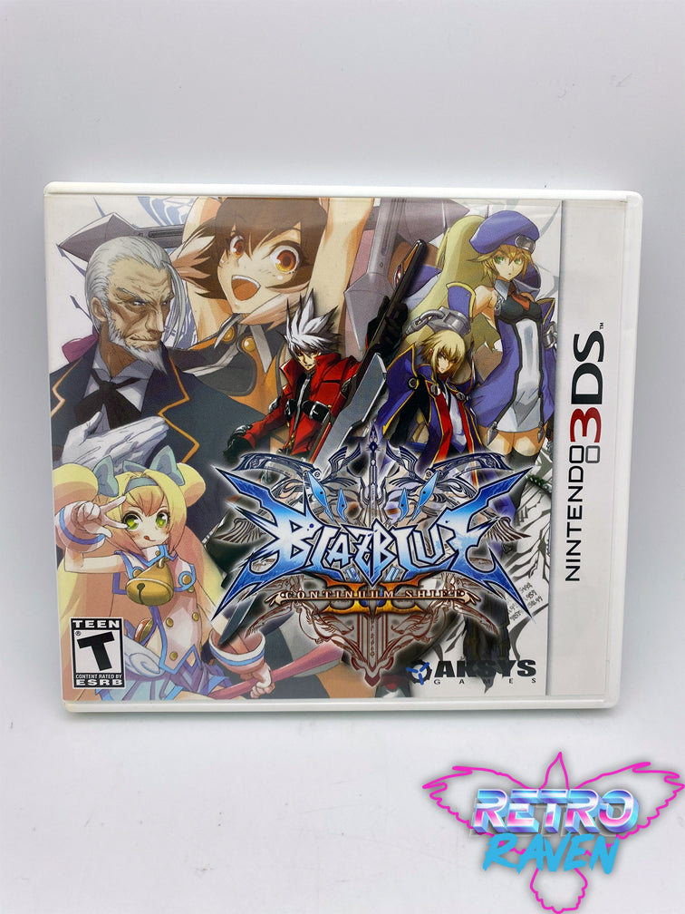 Blazblue: Continuum Shift II - Nintendo 3DS – Retro Raven Games