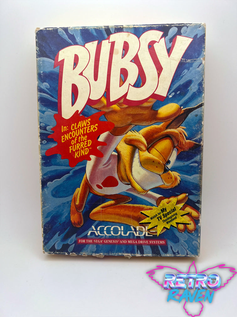 【人気盤】Boobie knight ＆ The soulciety USオリジ Bubsy in: Claws Encounters of the Furred Kind Sega - Genesis