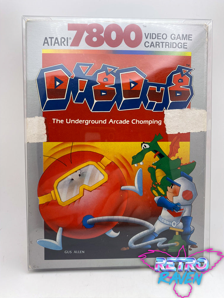 Jeu Atari 7800 Dig Dug - Complet En Boîte - NEUF Sous Blister - Très Rare
