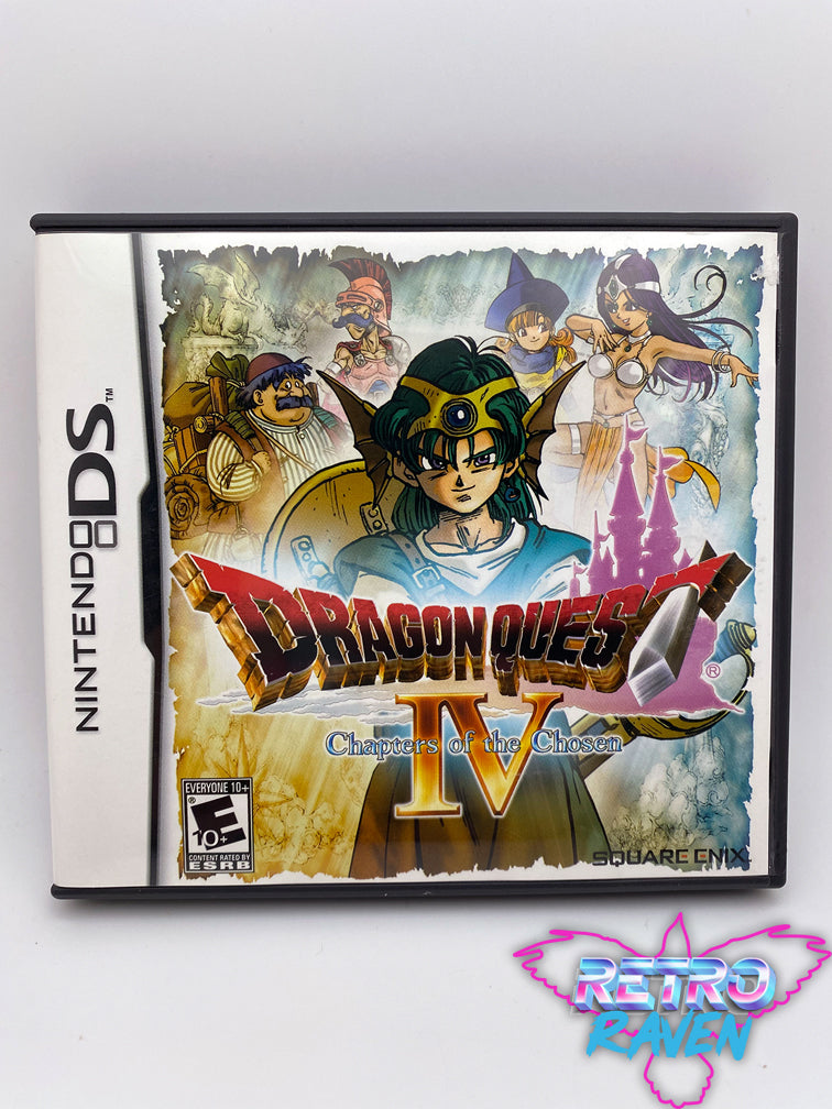 DRAGON QUEST IV CHAPTERS OF THE CHOSEN NINTENDO DS hotsell VIDEO GAME COMPLETE IN CASE