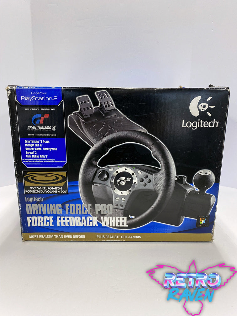 Logitech Driving Force Pro newest Force Feedback Wheel PS2