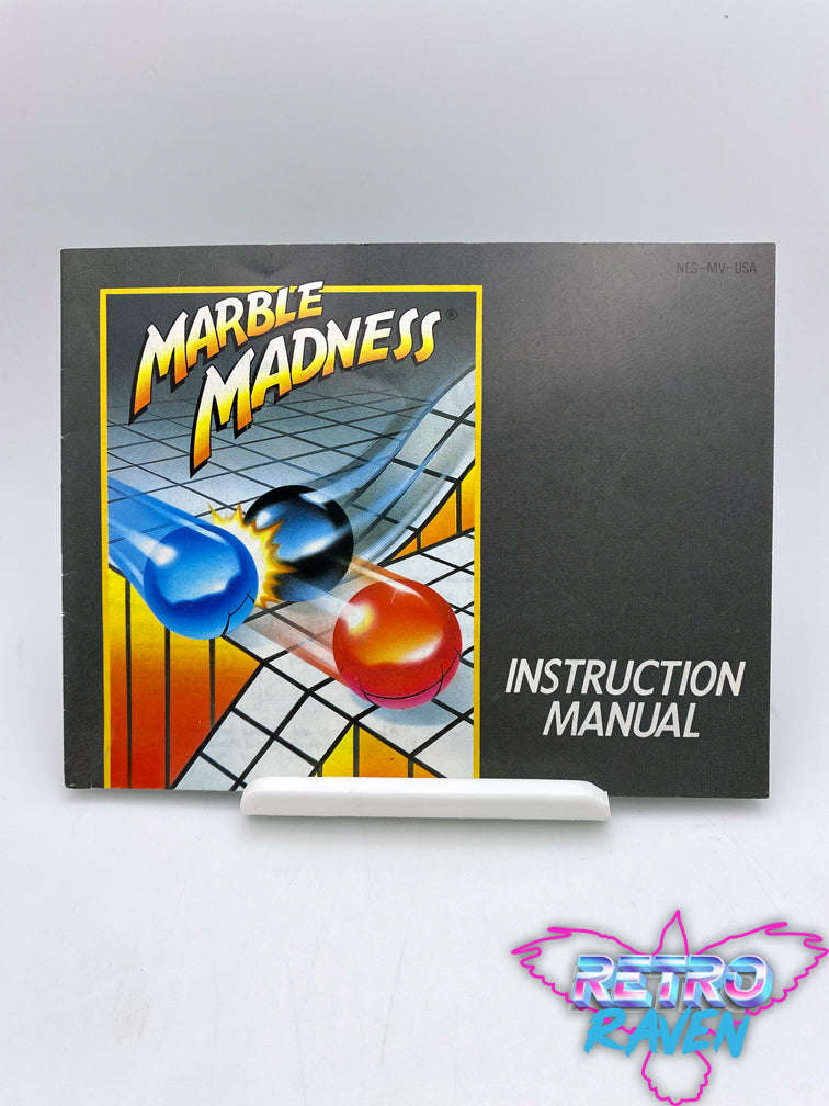 Marble Madness - NES Manual – Retro Raven Games