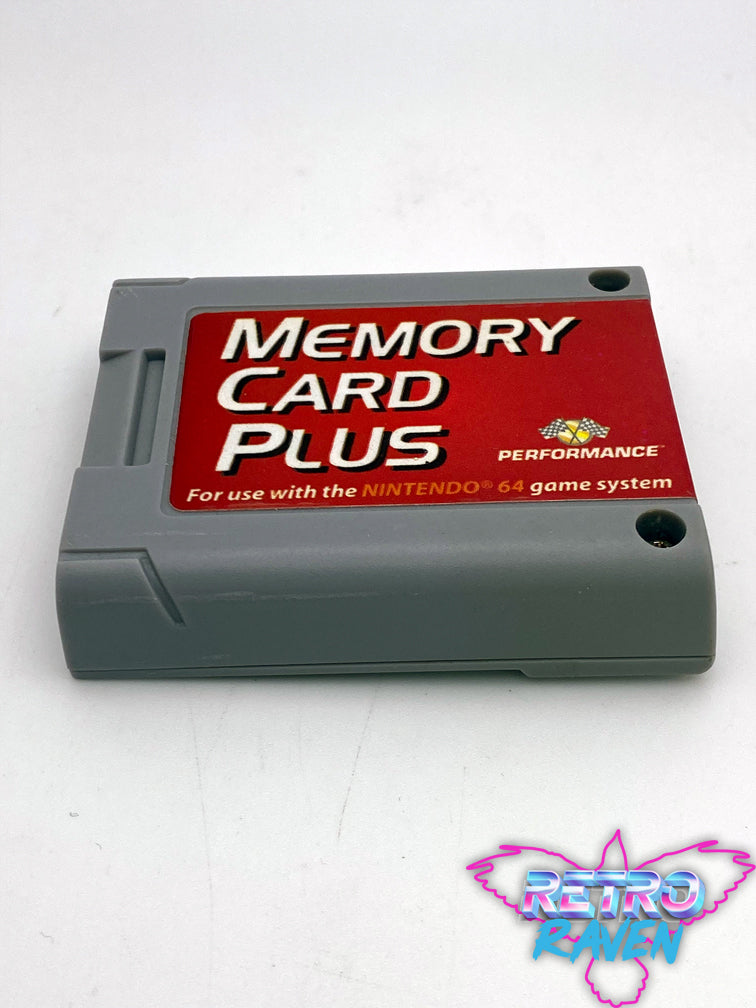Performance Memory Plus! Card for Nintendo 64 – Retro Raven Games