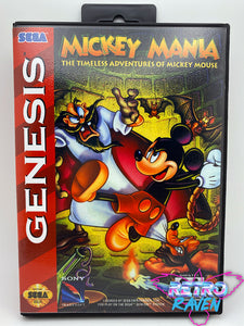 Mickey Mania: The Timeless Adventures of Mickey Mouse - Sega Genesis