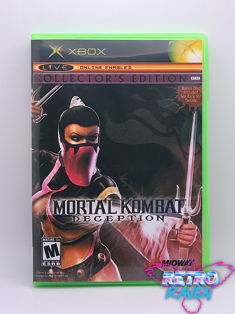 Mortal Kombat Deception Collectors Edition Baraka Xbox Game For Sale