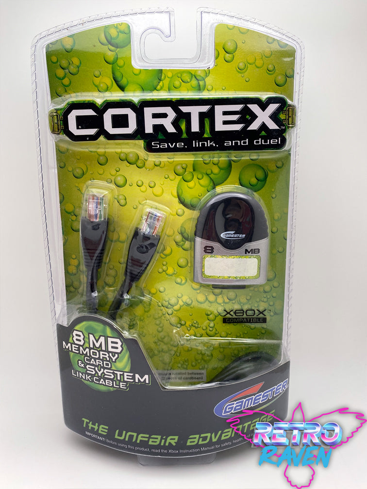 Cortex 8MB Memory Card & System Link Cable Set - Original Xbox