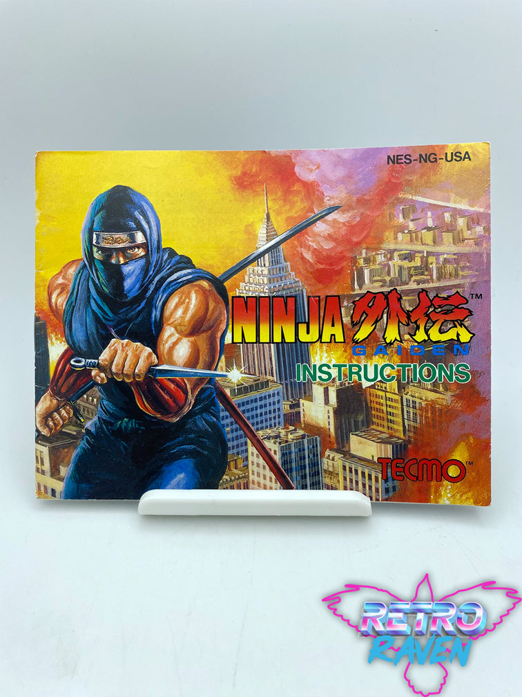 ryuanページ Ninja Gaiden - NES Manual – Retro Raven Games