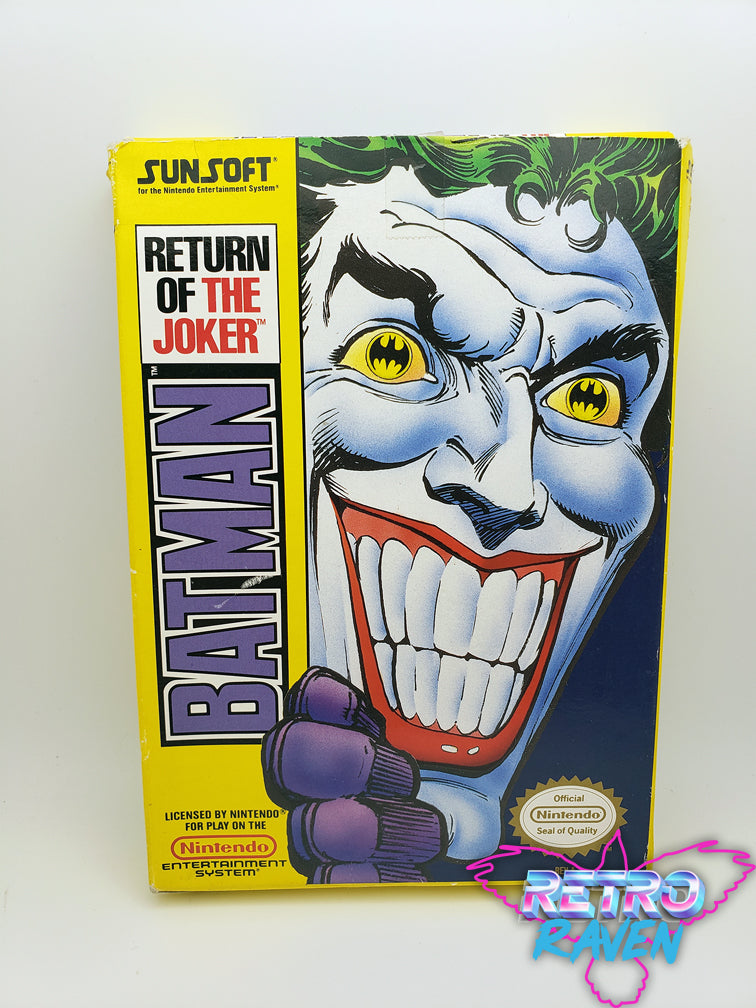 Batman：Return of the Joker【中古・nes北米版】 Batman: Return of the Joker - Nintendo NES - Complete – Retro