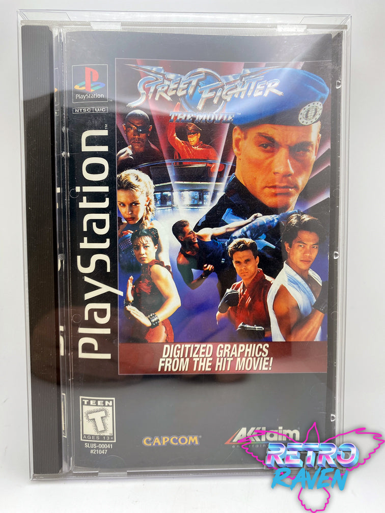 Street Fighter: The Movie Playstation – Retro Raven Games