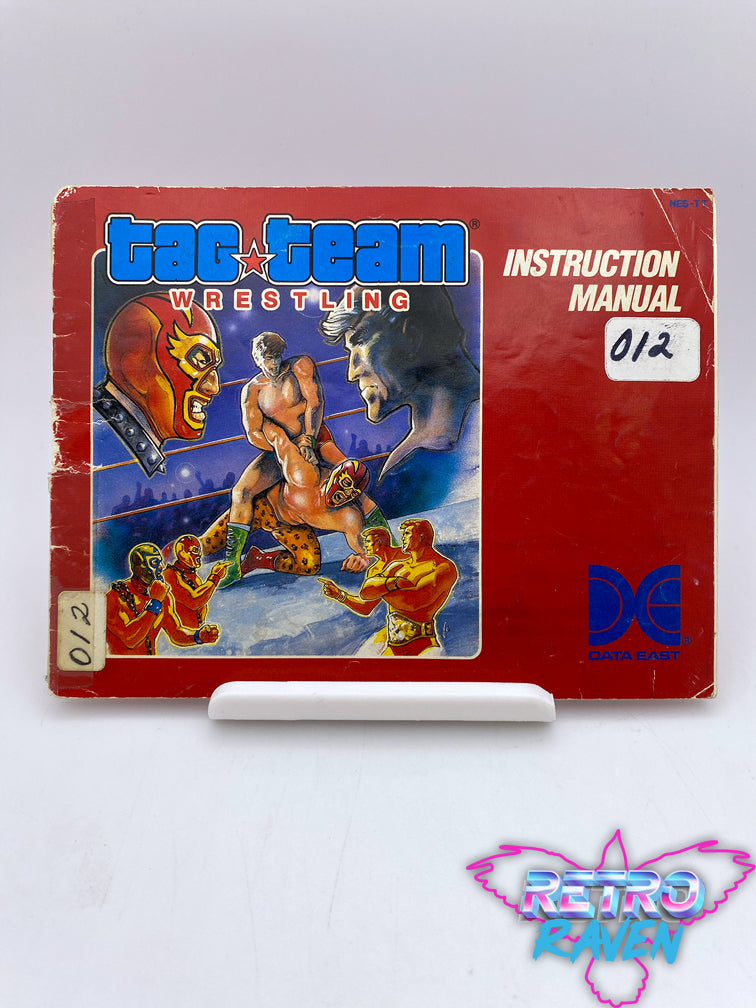 Tag Team Wrestling - NES Manual – Retro Raven Games