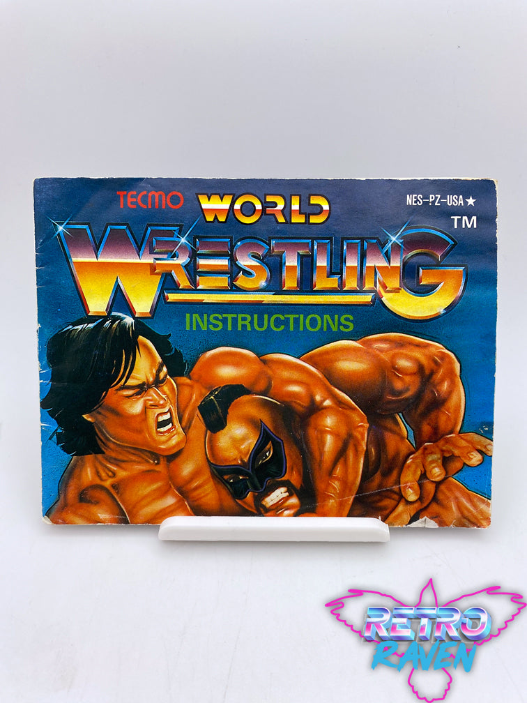 Tecmo World Wrestling - NES Manual – Retro Raven Games