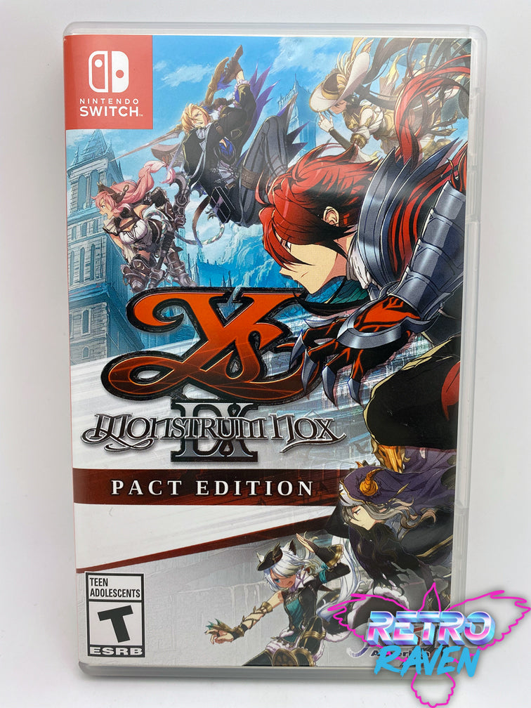 Ys IX Monstrum authentic NOX Pact Edition for Nintendo Switch