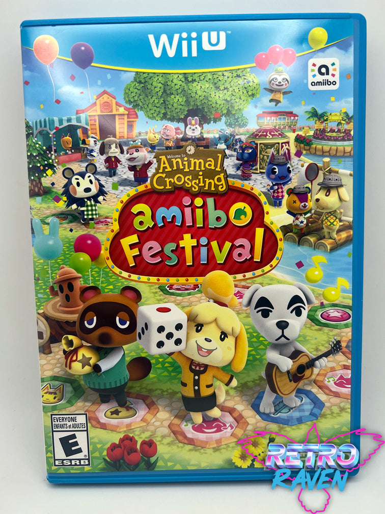 wiiU＋ソフトセット＋amiibo付き！ Animal Crossing: Amiibo Festival - Nintendo Wii U – Retro Raven Games