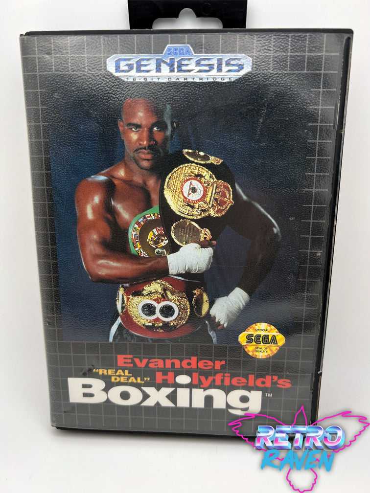 Evander Holyfield's "Real Deal" Boxing - Sega Genesis – Retro Raven Games