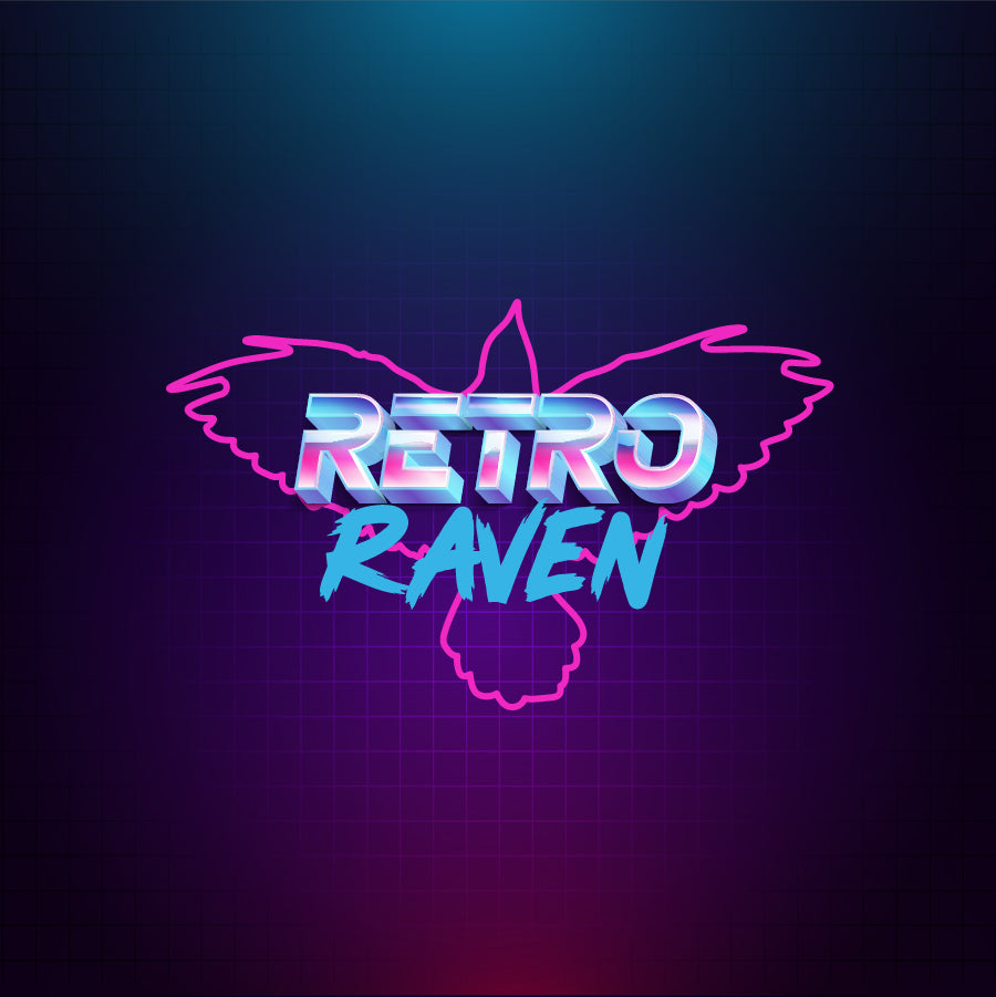Retro Raven Games logo