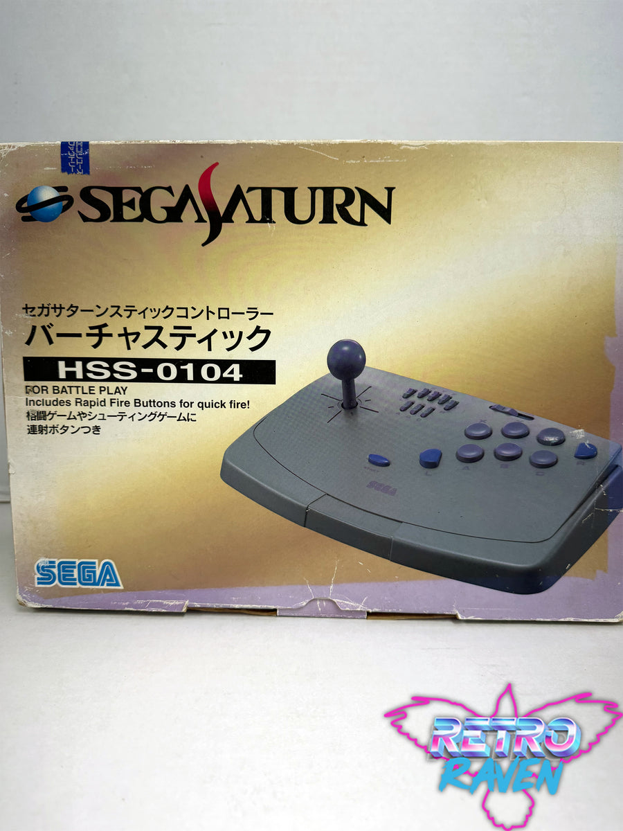 Virtua Stick Arcade Joystick For Sega Saturn JPN – Retro Raven Games