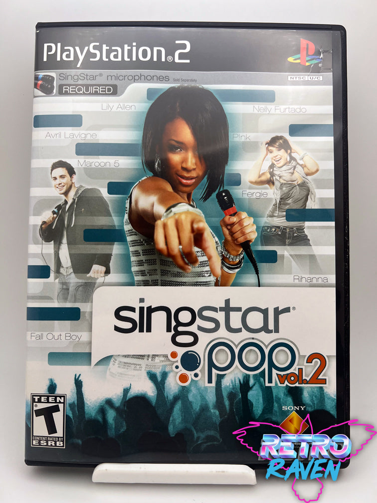 SingStar: Pop - Vol.2 - PlayStation 2 – Retro Raven Games