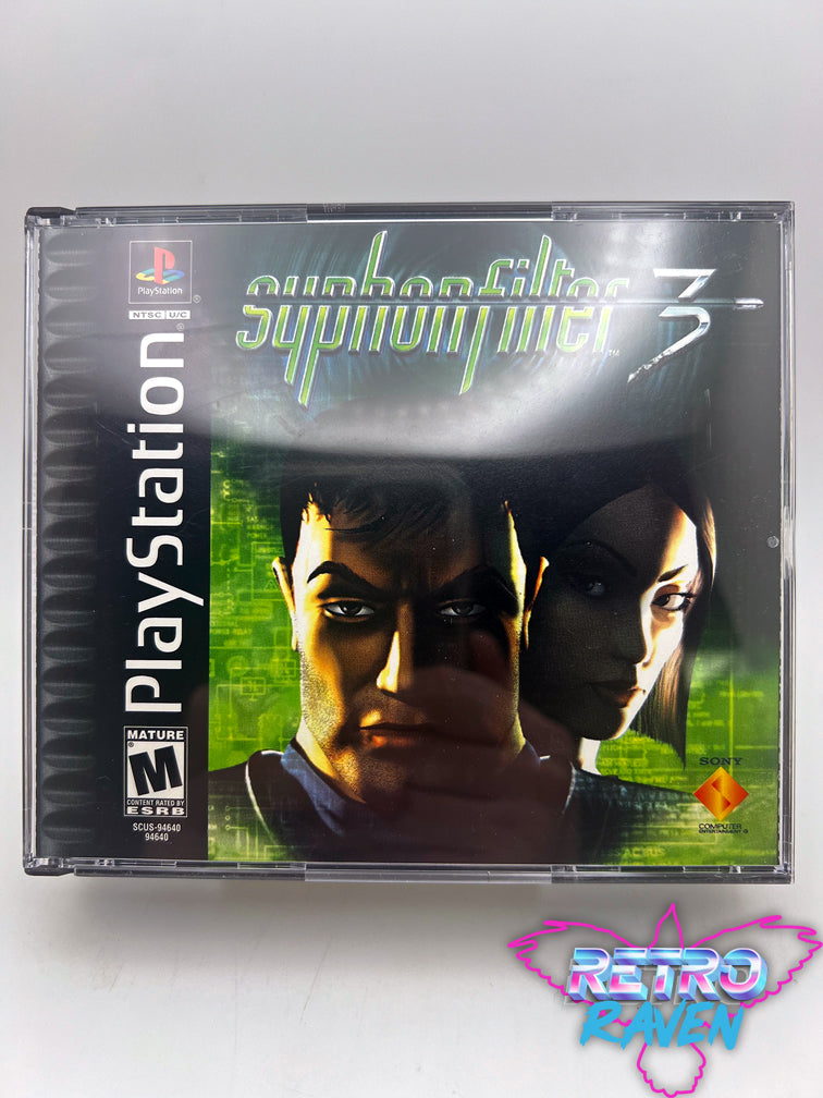 Syphon Filter 3 - PlayStation 1 – Retro Raven Games