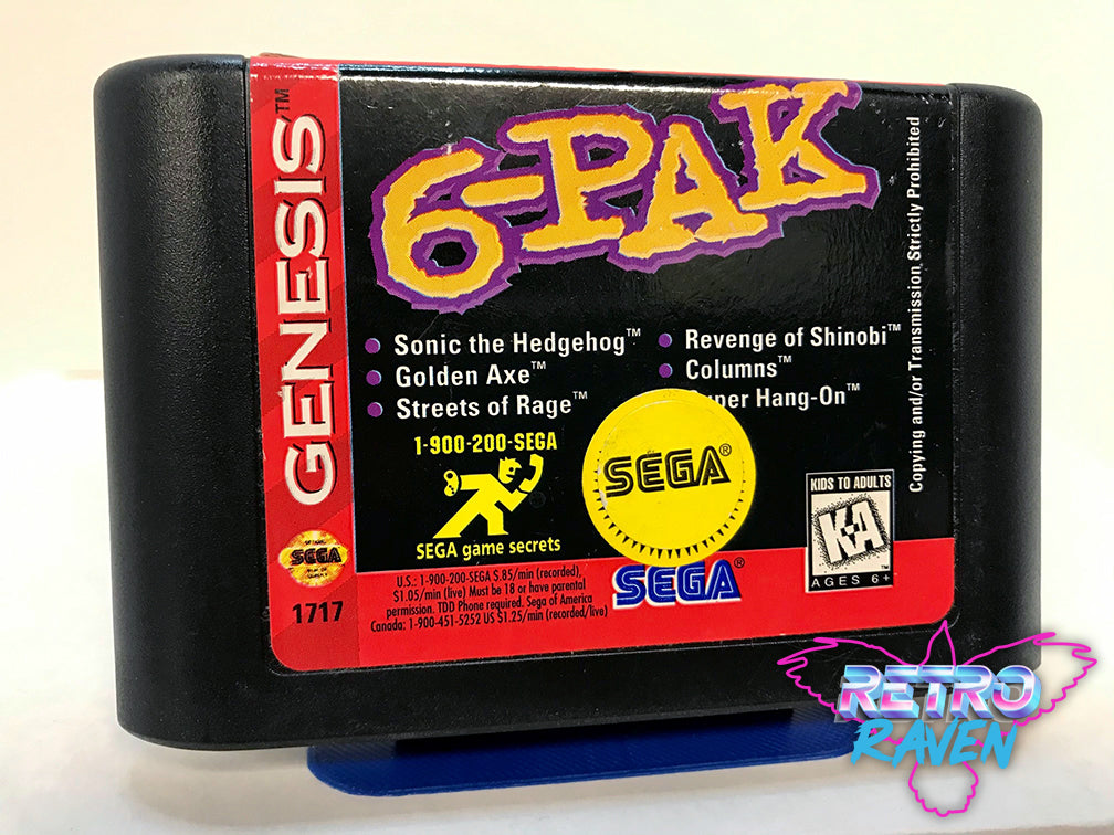 6-PAK Sega Genesis - Main Image