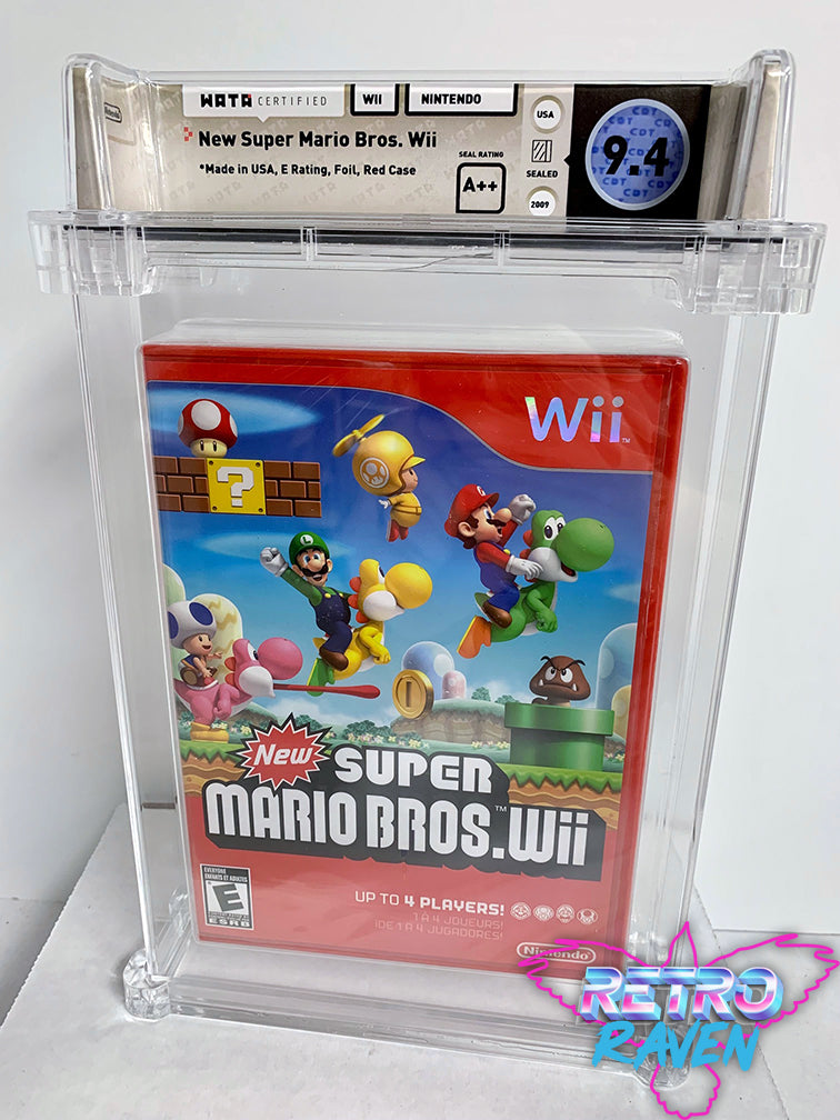 Wii - New Super Mario Bros - Nintendo *COMPLETE*