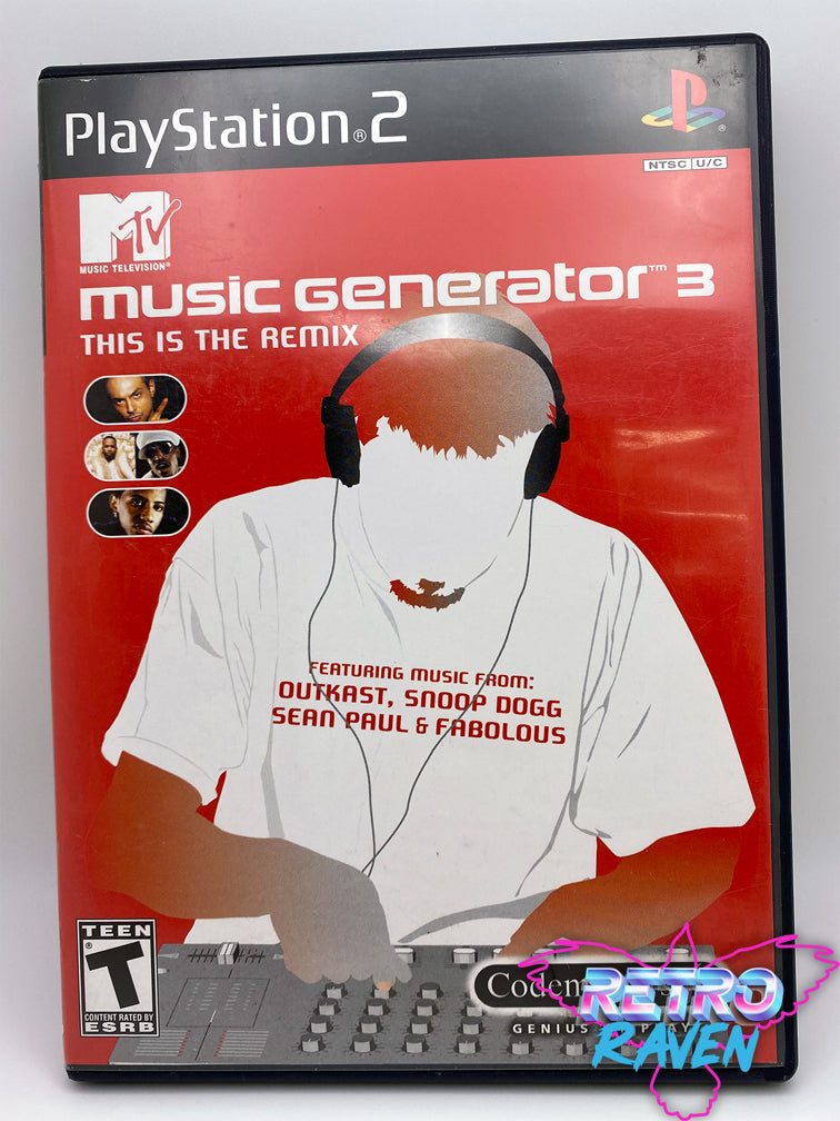 Music Generator 3 - Playstation 2 – Retro Raven Games