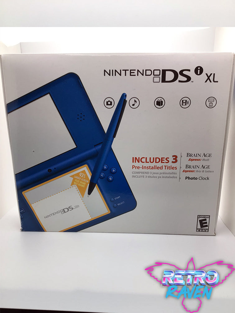 Nintendo DSi XL Midnight cheapest Blue in box