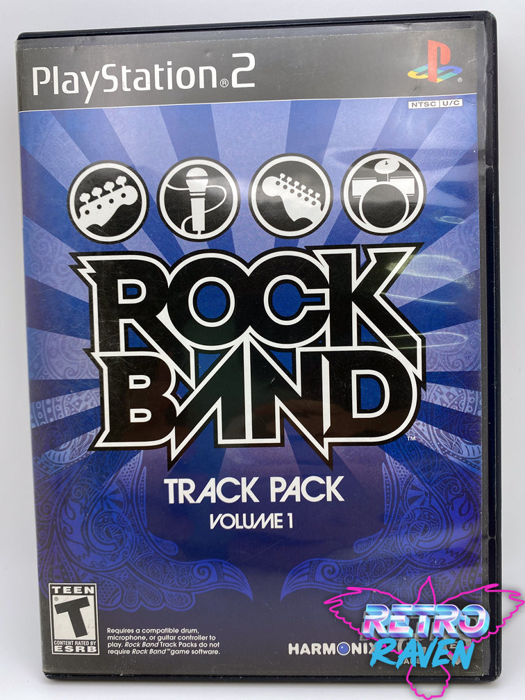 Rock Band Track Pack Volume 1 Playstation 2 Retro Raven Games