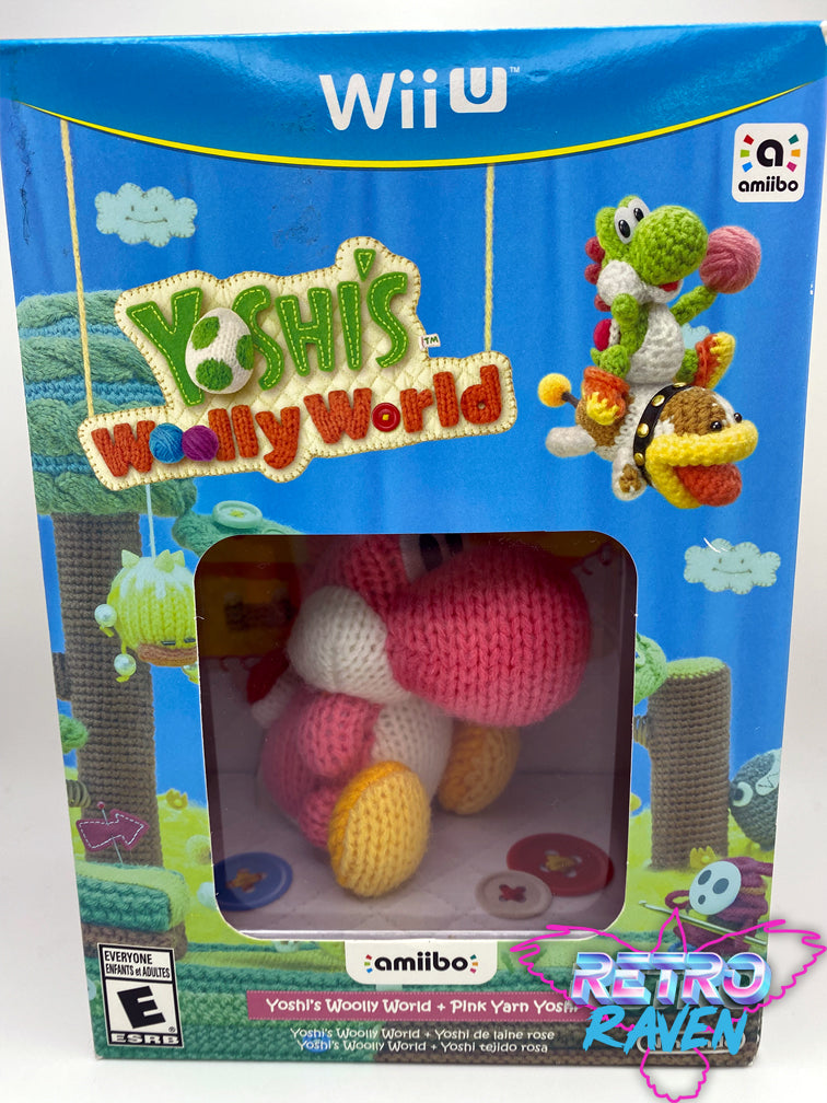 Yoshi's Woolly World Green Yarn Yoshi hot Bundle for Nintendo Wii U