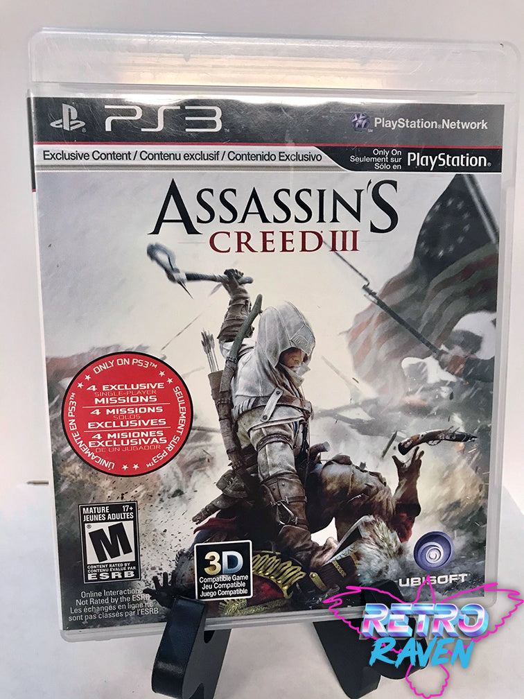 3D Poster Assassin's Creed III. - cover