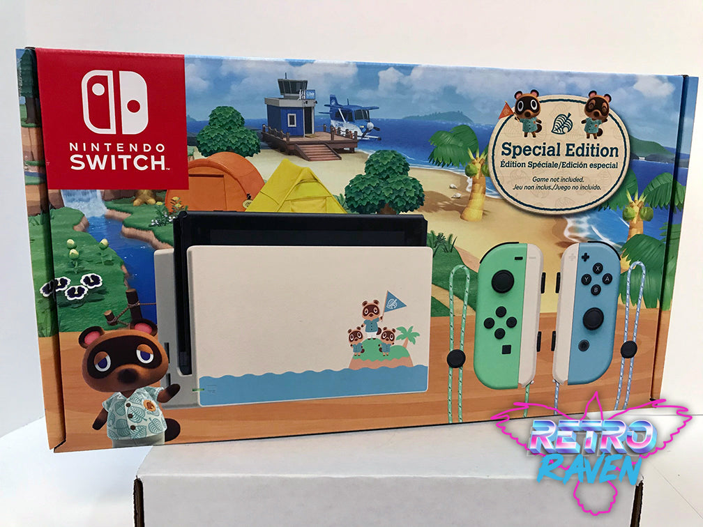 Nintendo Switch Console - Animal Crossing: New Horizons Edition – Retro  Raven Games