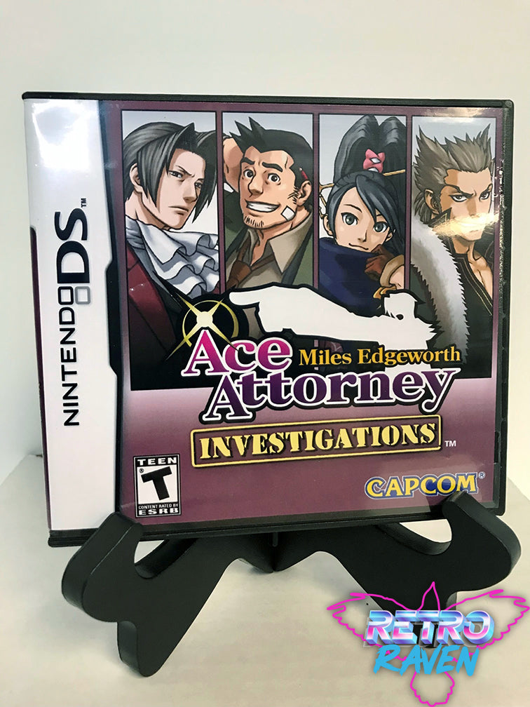 Ace Attorney Investigations: Miles Edgeworth - Nintendo DS – Retro Raven  Games
