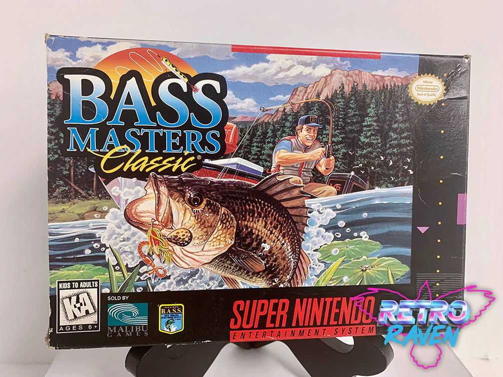 Bass Masters Classic - Super Nintendo - Complete – Retro Raven Games