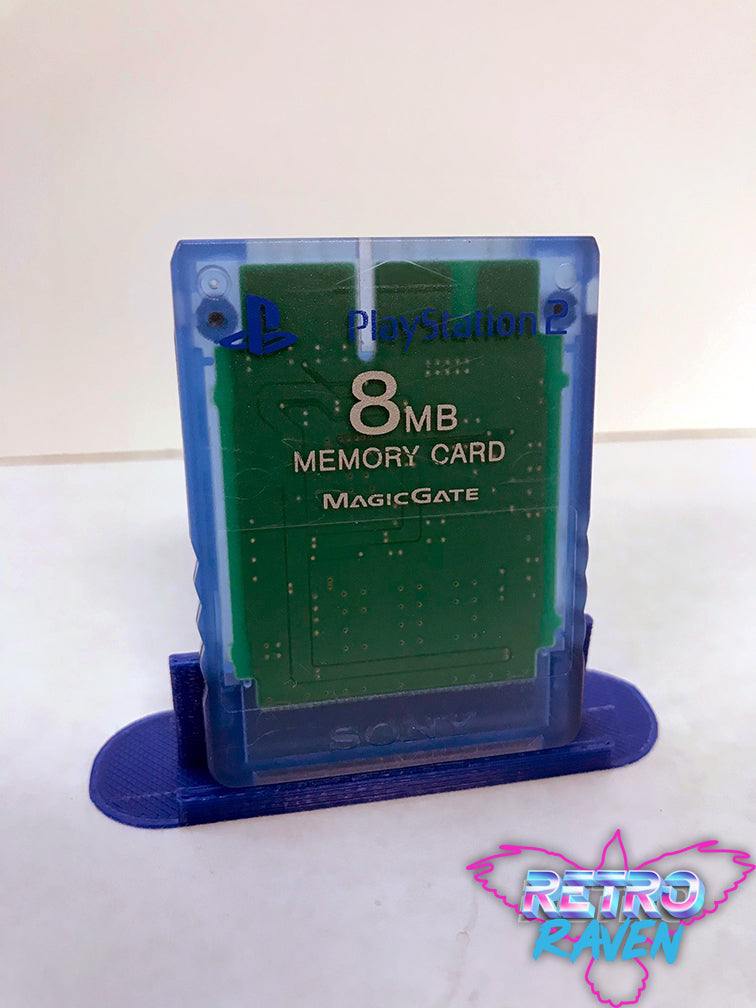 8MB Ps2 Memory Card-Blue - D&J Computers And Games