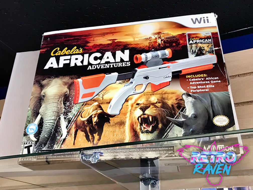 Cabela's African Adventures Bundle w/ Gun Nintendo Wii