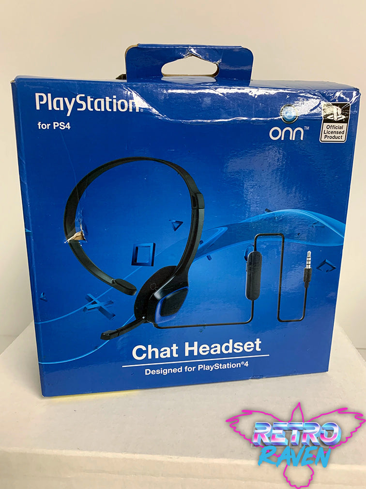 Playstation 4 Chat Headset Retro Raven Games