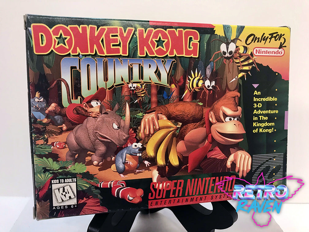 Donkey shops Kong Country for Super Nintendo