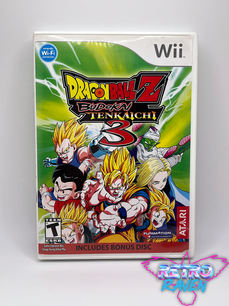 Dragon Ball Z Budokai Tenkaichi 3 Wii BONUS DISC - Ifrit Jogos e