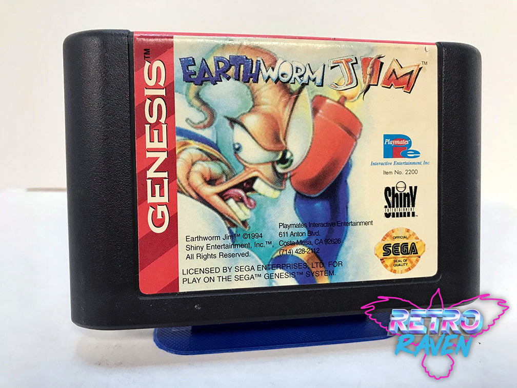 エミ様 ゲームソフト Earthworm Jim - Sega Genesis – Retro Raven Games