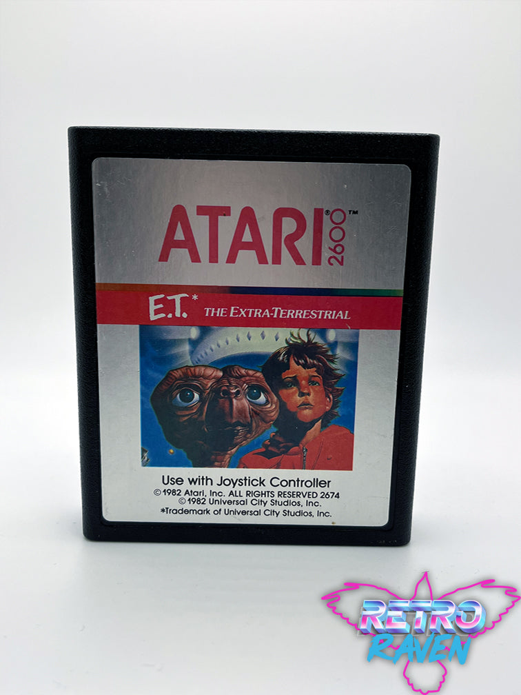 E.T. The Extra-Terrestrial - Atari 2600 – Retro Raven Games