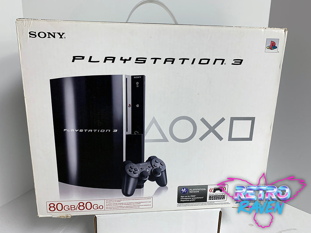 Escarchado fiabilidad esfera PlayStation 3 Fat Console | Black - In Box – Retro Raven Games