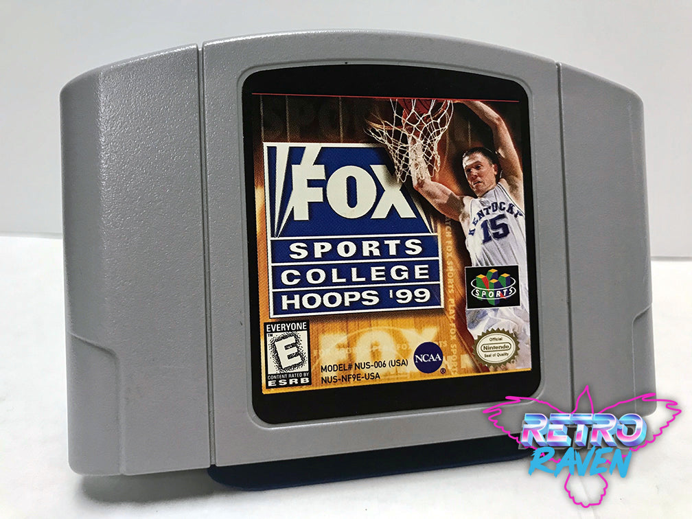 Fox Sports College Hoops '99 - Nintendo 64 – Retro Raven Games Fox Sports College Hoops '99 - Nintendo 64 – Retro Raven Games