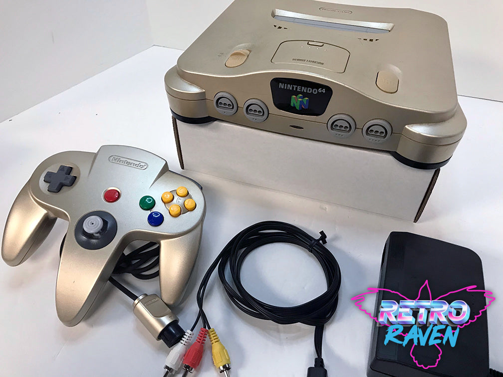 Gold Nintendo 64 Console – Retro Raven Games