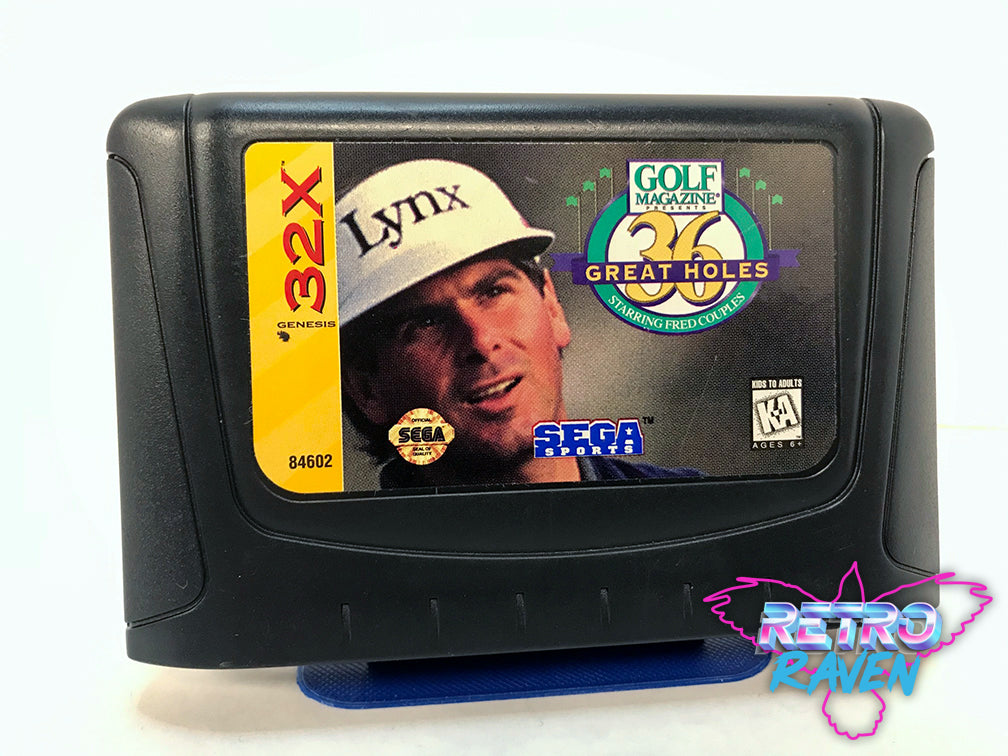 GOLF MAGAZINE 36 Great Holes USA Version Sega Genesis 32X Used Tested EUR 62,70 - FR