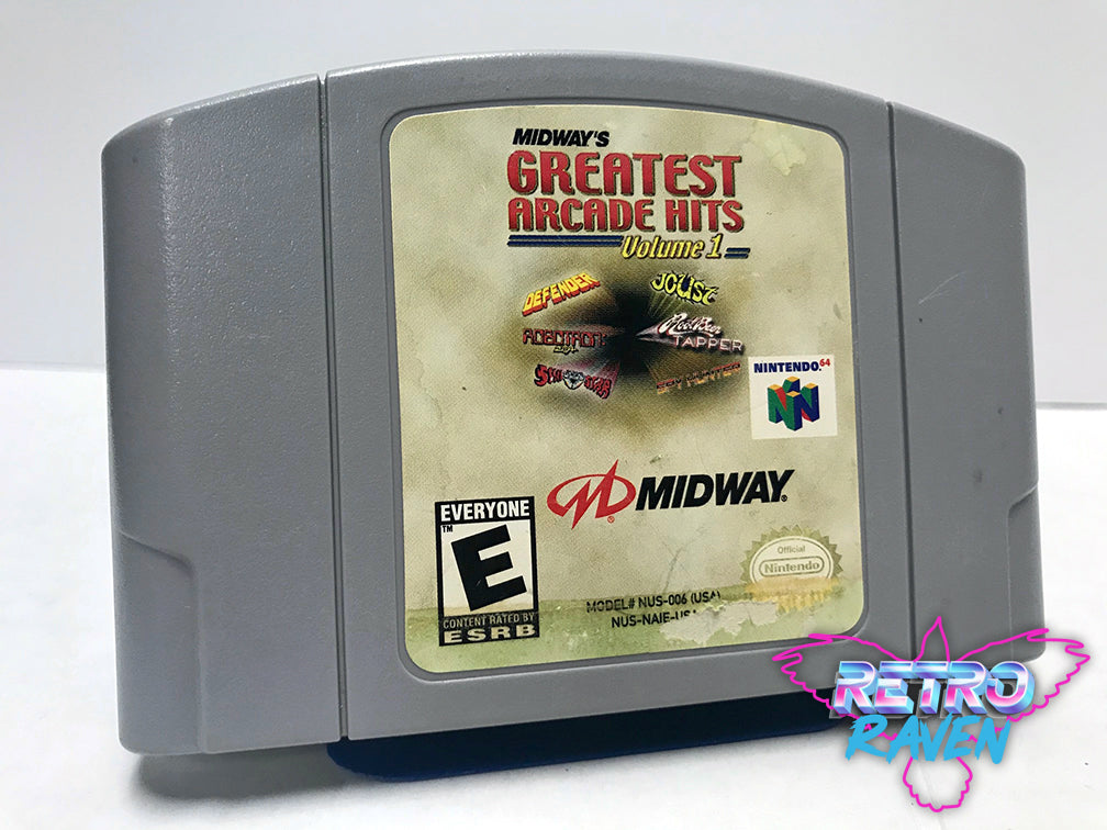 Midway's Greatest Arcade Hits Volume 1 - Nintendo 64 – Retro Raven