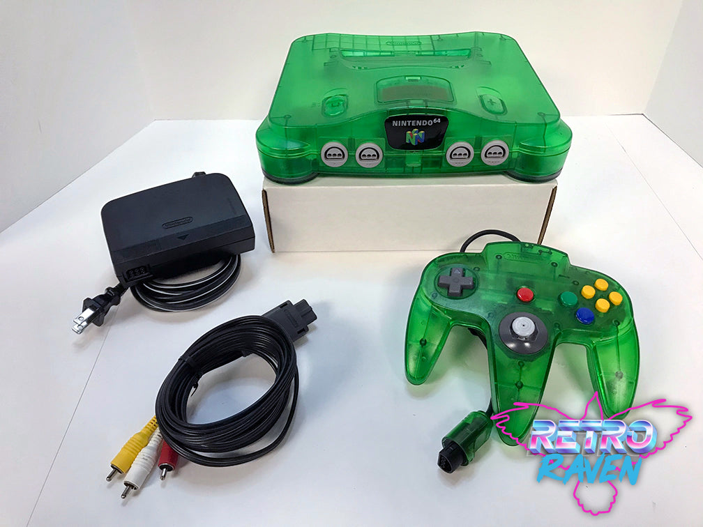 pop Ugyldigt buffet Jungle Green Nintendo 64 Console – Retro Raven Games