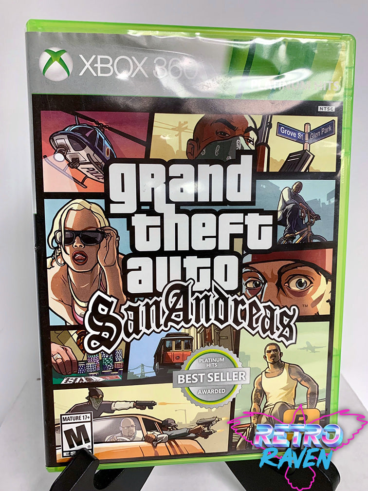 Grand Theft Auto: San Andreas Xbox 360 Box Art Cover by Ray Blade