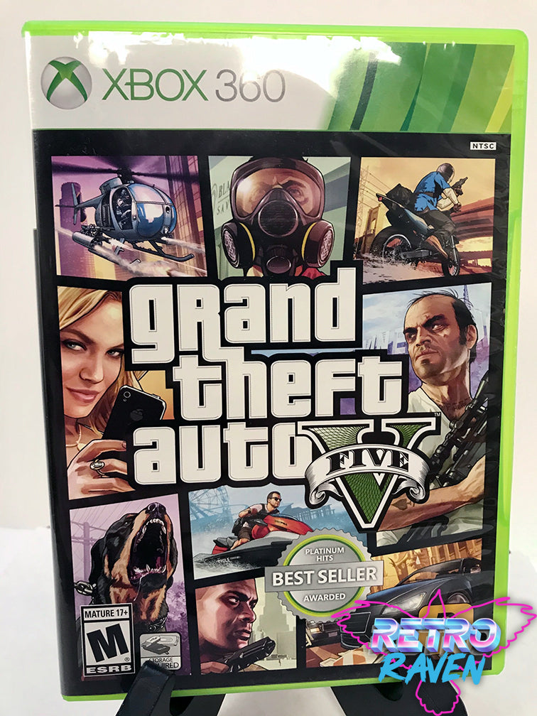 Grand Theft Auto V 5 Xbox 360 - Complete- W/ Manual - Tested 710425491245