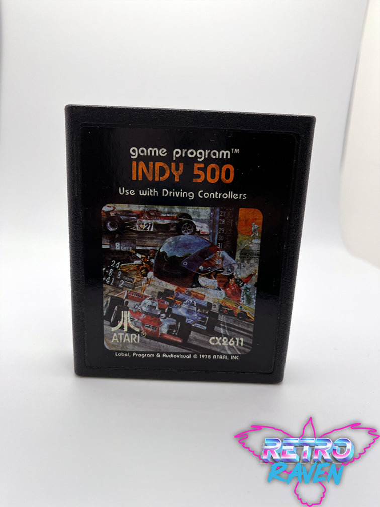 Jeu Atari 2600 Indy 500 – Gran Track – Complet Et En Bon état – Jeu De Course