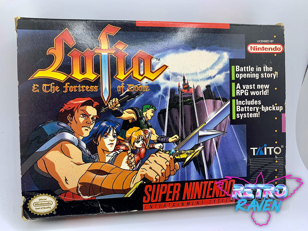 Super Nintendo with cheapest Lufia World heroes Art of fighting